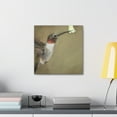 thumbnail image 6 of Ruby-Throated Hummingbird - Canvas, 6 of 25
