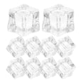 thumbnail image 1 of 100Pcs Simulated Ice Cube Reusable Ice Cubes For General Users, 1 of 8