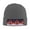 Deep Heather, variant on Postal Worker Us Flag Winter Beanie Hats for Men Women Warm Cozy Knitted Cuffed Skull Cap Red
