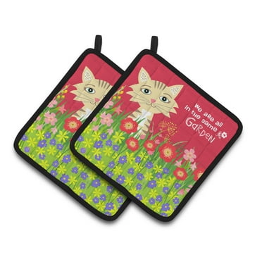 Caroline's Treasures Presine Da Cucina Multicolore 19x19 Cm - Spesse, Isolate, Con Gancio - Fatte Negli USA - 4