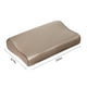 thumbnail image 3 of Funda de Almohada de Seda Satinada con Cremallera para El Cuidado Del Cabello y La Piel, 60 X 40 Cm, Suave, Transpirable y Refrescante, Color Marrón, Hipoalergénica, Ideal para Cabello Rizado y Antia, 3 of 7