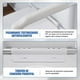 thumbnail image 4 of Agarraderas para Baño Adulto, Aumento para Baño Adulto, Pasamanos para Baño Altura Ajustable, Barras de Seguridad para Inodoro, Soporte para Baño, 4 of 7