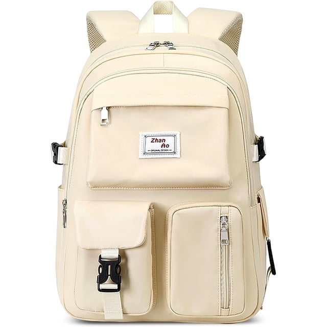 VARLIVOO Frauen Rucksack Mädchen Schulrucksack 15,6 Zoll Laptop Student College Tagesrucksack Damen Daypack Wasserdicht Reisen Taschen Polyester