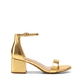 thumbnail image 2 of Sandalia DREAM PAIRS con Tacón Bajo y Grueso Dorado Talla 7.5, 2 of 7