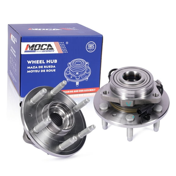 MOCA AUTOPARTS 515096 2x Front Wheel Hub Bearing Assembly Fit for 2007-2014 Chevrolet Tahoe & 2007-2014 GMC Yukon & 2007-2014 Cadillac Escalade