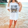 thumbnail image 5 of Salty Moms Beach Club T-Shirt, Retro White Tee for Cool Summer Mothers, 5 of 6