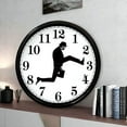 thumbnail image 3 of DESIGNICE Silly Walk Wall Clock Creative Silent Mute Clock Wall Art For Home Living Room Decor Household Supplies, 3 of 4