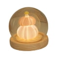 thumbnail image 4 of Lámparas de mesa decorativas, decoración del hogar, regalo de cumpleaños con función LED, lámpara de mesa 2 capas no USB, 4 of 9