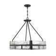 thumbnail image 2 of Hudson by Brian Thomas 8-Light Pendant in Matte Black, 2 of 6