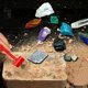 thumbnail image 2 of Kits de excavación de cristales, Kit de excavación de cristales de piedras preciosas de ciencia para niños, Kit de excavación de gemas preciosas, juguetes educativos de minería para niños kaili Sencillez, 2 of 5