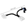 thumbnail image 7 of LYUMO OBD2 16Pin Male to Dual Female Splitter Adapter Extension Cable Y Cable,OBD2 Splitter Adapter, Y Cable, 7 of 7