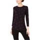 thumbnail image 2 of Blusa Anne Klein con cuello de gancho y Ojo para mujer negro mediano Pull-over, 2 of 2