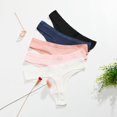thumbnail image 2 of Pure cotton European and American sexy thong women low-waist breathable panties ladies simple t-shortspangjing, 2 of 4