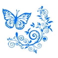 thumbnail image 5 of Walbest Auto Car Vehicle Body Window Butterfly Flower Reflective Decals Sticker Decor Universal, 5 of 5
