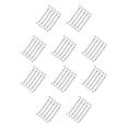 thumbnail image 1 of Minnieouse 5 piezas de gancho elástico para el cabello, soporte para cola de caballo, cordón de pelo ligero, resistencia a la tracción, bandas elásticas Albaricoque 10piezas Minnieouse  CBP372184, 1 of 5