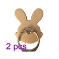 thumbnail image 2 of Rabbit Bunny Phone Stand Tablets ;Phone ring Hand Grip Kickstand Aluminum Alloy 360 Rotation Phone Ring Holder, 2 of 9