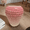Strawberry[Pink], variant on 13.4" Oversized Mushroom Statue Stool, Resin Garden Stool with Forest Base, Multi-Purpose Plant Stand & Side Table for Patio, Balcony & Courtyard, Red