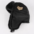 thumbnail image 6 of Jiibva Unisex Winter Trapper Hat, Thickened Winter Ushanka Hat, Mens Pilot Bomber Hat With Ear Flaps for Outdoor Skiing Skating, 6 of 7