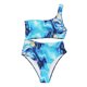 thumbnail image 5 of Gibobby Trajes de Baño para Mujer Con Sexy A Back Bathing Open Beach Striped Set Bikini Bathing Suit Piece Swimsears Tankinis Set(Azul,G), 5 of 5
