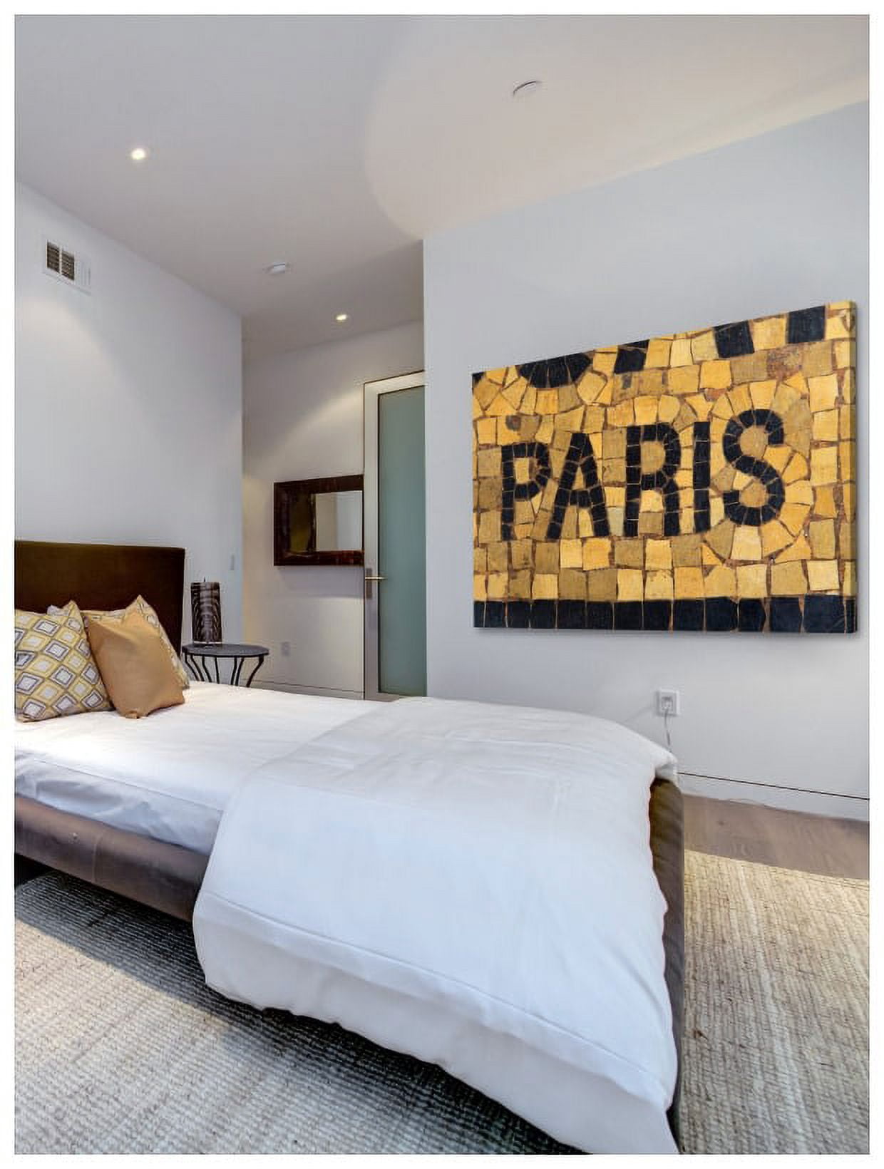 "Paris Mosaic" Painting Print on Wrapped Canvas
