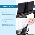 thumbnail image 7 of LapGear Tilt Table Lap Desk, Fits 17.3" Laptop, Black Leather, 7 of 7