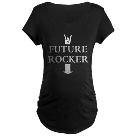 

CafePress - FUTURE ROCKER Maternity T Shirt - Maternity Dark T-Shirt