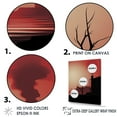 thumbnail image 3 of Designart "Industrial Landscape With Pollution I" Factories Wall Art Living Room, 3 of 7