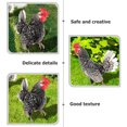 thumbnail image 3 of 2pcs Outdoor Front Yard Stake Decor Realistic Chicken Pattern Stake 3D Acrylic Yard Sign, 3 of 8