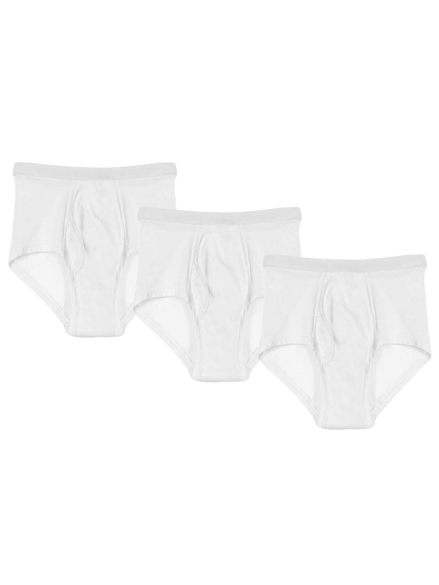 Mens Incontinence Underwear-3 Pk Washable Briefs Holds 20 Oz, White M ...