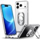 thumbnail image 1 of wonima11 Shields Up for iPhone 17 Pro Max Case with Stand, Phone Case Clear with Double Ring Holder [Adjustable & Foldable] Shockproof Protective Cover for iPhone 17 Pro Max 6.9 inch - Clear, 1 of 1