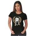 thumbnail image 4 of Betty Boop Leopard Print Heart Women's T Shirt Ladies Tee Brisco Brands S, 4 of 5