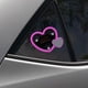 thumbnail image 5 of Luz ambiental LED con forma de corazón para coche. Decoración y romántica para el interior del coche. Luz LED solar para crear un ambiente Rosa, 5 of 8