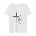 thumbnail image 1 of Camiseta para Mujer Cuello Redondo Camisa Trajes Streetwear Camiseta Básica Femenina para Deportes SG, 1 of 7