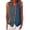 Grey, variant on Womens Tank Top Linen Casual Crewneck Strap Lace Camisole Shirts Brown L