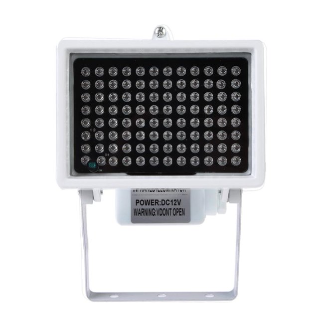 Paranormal Ghost Hunting Equipment 96 LED Night Vision IR Infrared Illumina