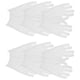 thumbnail image 5 of 6 pares de guantes de inspección de joyas, guantes de trabajo para hombre, guantes de algodón para manipulación de monedas., 5 of 7