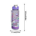 thumbnail image 3 of Cartoon Spaceman Plastic Cup 800ml BPA-Free Leakproof Kids Water Bottle With Strap, 3 of 6
