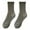 Green, variant on vnanda Soft Socks 1 Pair Unisex Socks Pure Color Knitted Mid-tube Ankle Protection Soft High Elasticity Anti-slip Warm No Odor Sweat Absorption Adult Four
