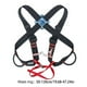 thumbnail image 5 of Wosthever Correa de pecho para escalada, correas de hombro para escalada en roca, ajustable profesional, cinturones de Escalada Negro, 5 of 6