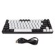 thumbnail image 1 of Teclado para Juegos Teclado Retroiluminado RGB 84 Teclas Tipo C Teclado Ergonómico Curvo Silencioso con Cable para Edición de Family Office para Win7 para Win8 para Win10 para ANGGREK Otros, 1 of 8