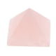 thumbnail image 1 of 2x Lucky Natural Pink Clear Whtie Crystals Obsidian Fengshui Adornos para regalos de decoración de Navidad perfecl Cristal piramidal, 1 of 8