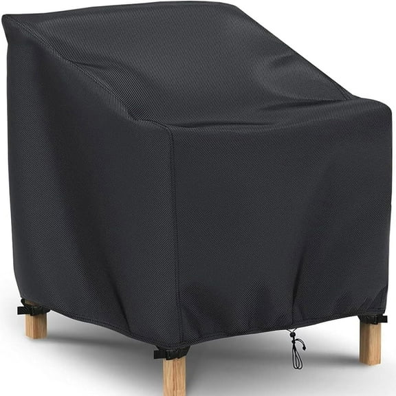 Patio Chair Cover 38 x 31 x 29 inches Outdoor Chair Covers 420D Oxford Waterproof Patio CoverAnti-UV Dust-Resistant