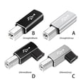 thumbnail image 3 of Toystoory Adaptador USB tipo c, accesorio de conexión, equipo de adaptación de instrumentos musicales, convertidor de hembra a macho de Accesorios para instrumentos musicales Cabeza recta/Negro, 3 of 6