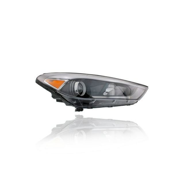 Headlight Assembly - Compatible/Replacement for '16-18 Hyundai Tucson SE/Eco/Sport/SEL/Plus/Value - Halogen With LED Daytime Running Lamp - Right Hand - Passenger - CAPA - 92102D3150