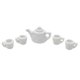 thumbnail image 2 of Bewildely 1/12 casa de muñecas muebles en miniatura artículos de comedor muñeca taza de té vasos decorativos porcelana niñas niños hogar casas de muñecas, 2 of 6