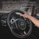 thumbnail image 3 of Funda para volante de coche antideslizante segura suave transpirable resistente engrosada completamente envolvente estilo deportivo NQ, 3 of 5