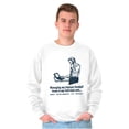 thumbnail image 3 of Full Time Job Fantasy Football Sports Men's Crewneck Sweatshirt Brisco Brands S, 3 of 5