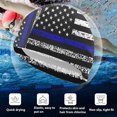 thumbnail image 4 of Tie Dye Color Explosion Wekity Swimming Hat for Mans Womens Elasticity Bathing Cap, 4 of 5