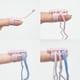 thumbnail image 5 of Dedal de punto, 3 piezas de guía de de plástico separado de tejer dedal de para tejer manualidades, 5 of 8