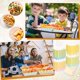 thumbnail image 5 of Bandejas de comida Dunzoom, papel pastel, 60 unidades, desechables, 4 colores, 5 of 7
